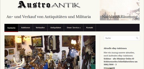 Austroantik – Antiquitäten und Militaria Freistadt