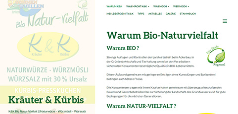 K & K: Kräuter & Kürbis | Bio Naturvielfalt